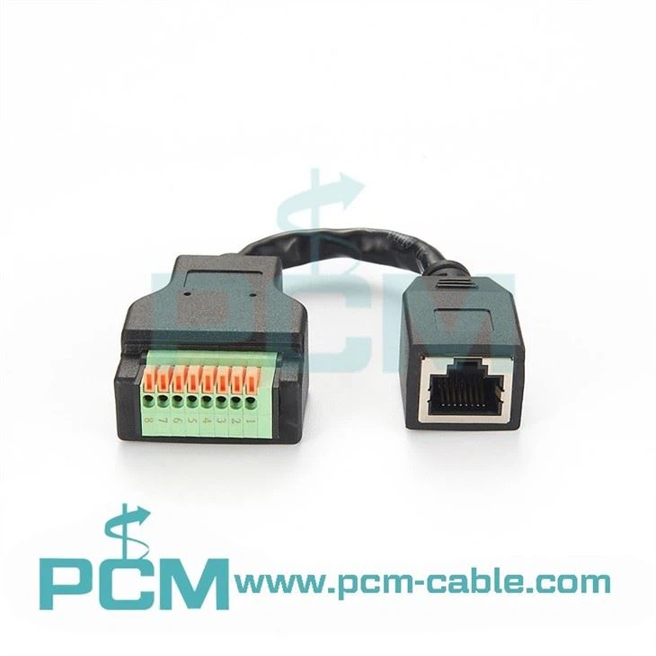 RJ45 Female Jack to 8 Pin Terminal Connector (3)