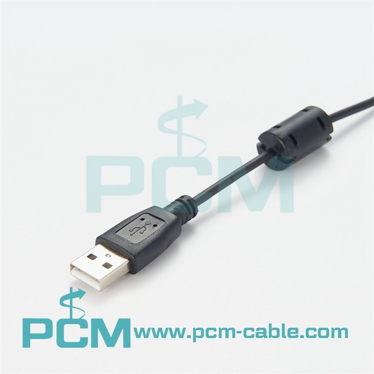 USB To 3.5mm Jack Call Center Headset Adapter Cable