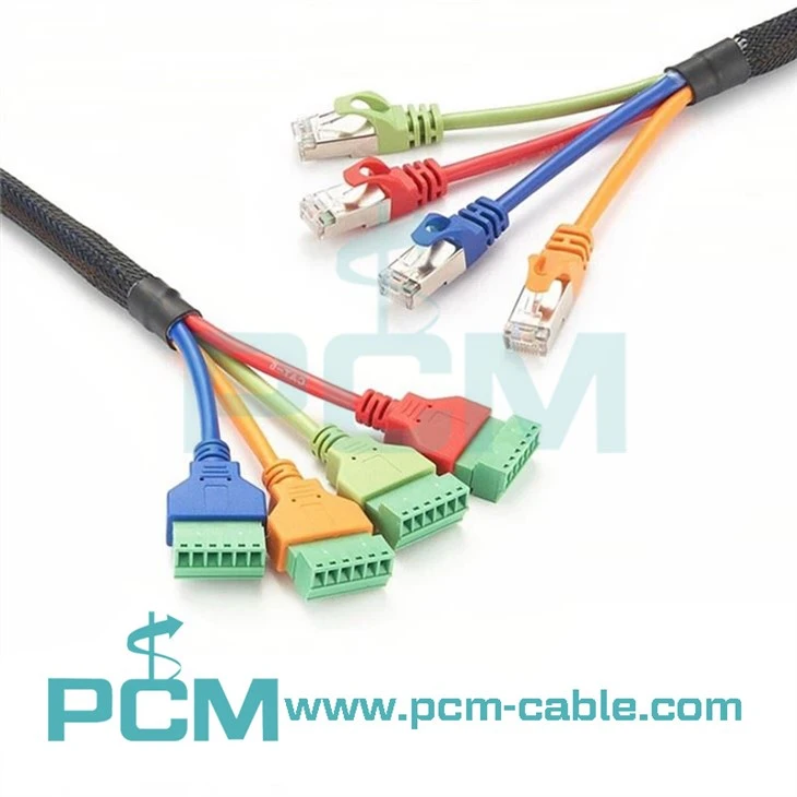 Câble Ethernet RJ45 vers bornier sans soudure