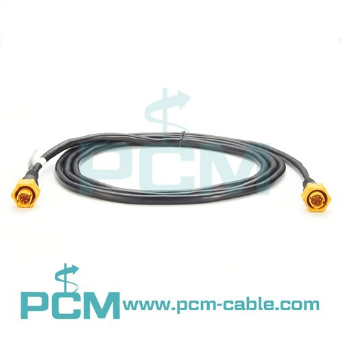 Câble Ethernet jaune Lowrance à 5 broches