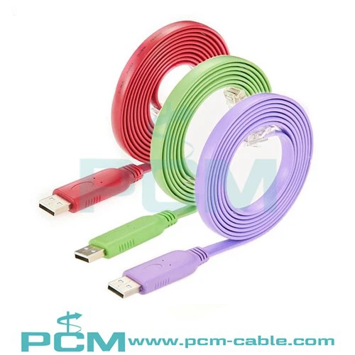 Câble de retournement USB vers RJ45