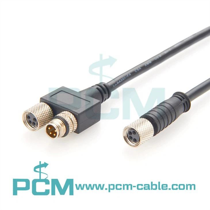 M8 Y-Splitter Cable