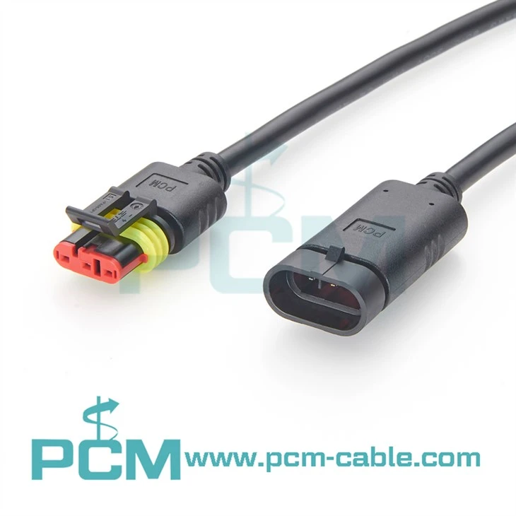 IP67 Sealed 3 Pin Automotive Connector Factory