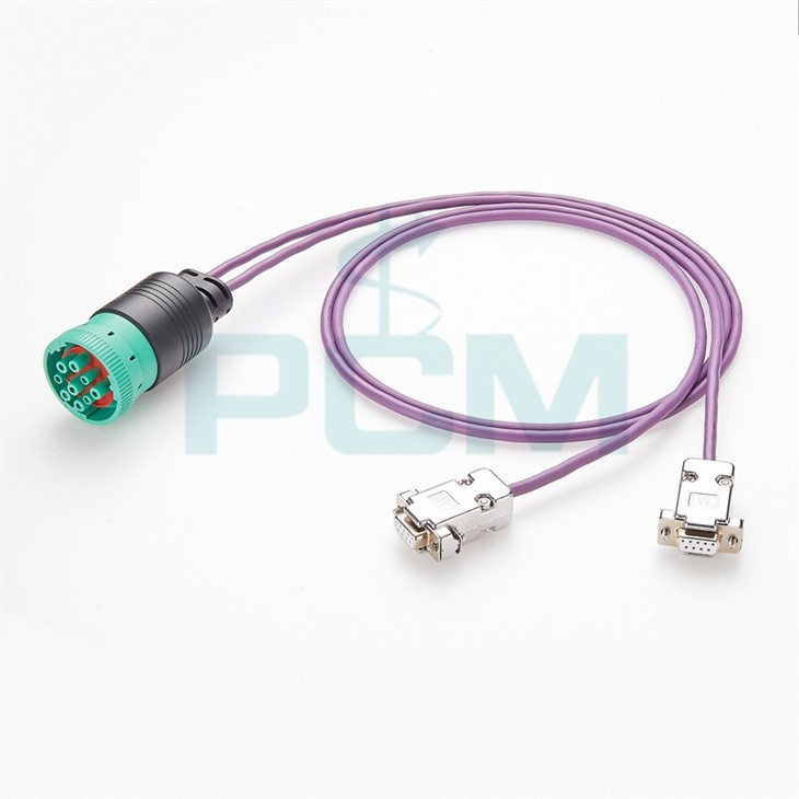 CAN Cable J1939 Type 2 DEUTSCH Connector to 2 DSub