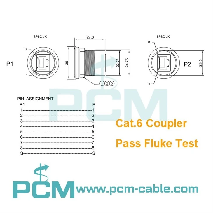 cat 6 rj45 coupler pinout diagram drawing