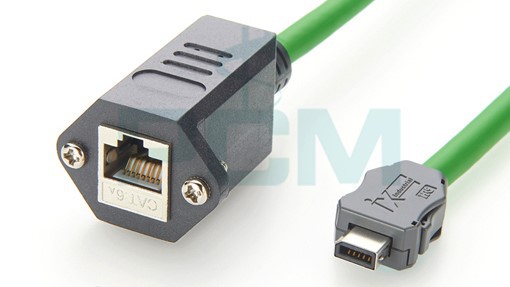 IX B Key To RJ45 Jack IX Industrial Cat 6A Serial Cable IX B Key To RJ45 Jack IX Industrial Cat 6A Serial Cable