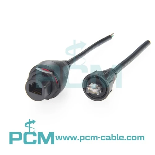 Câble Ethernet blindé étanche à la poussière IP67