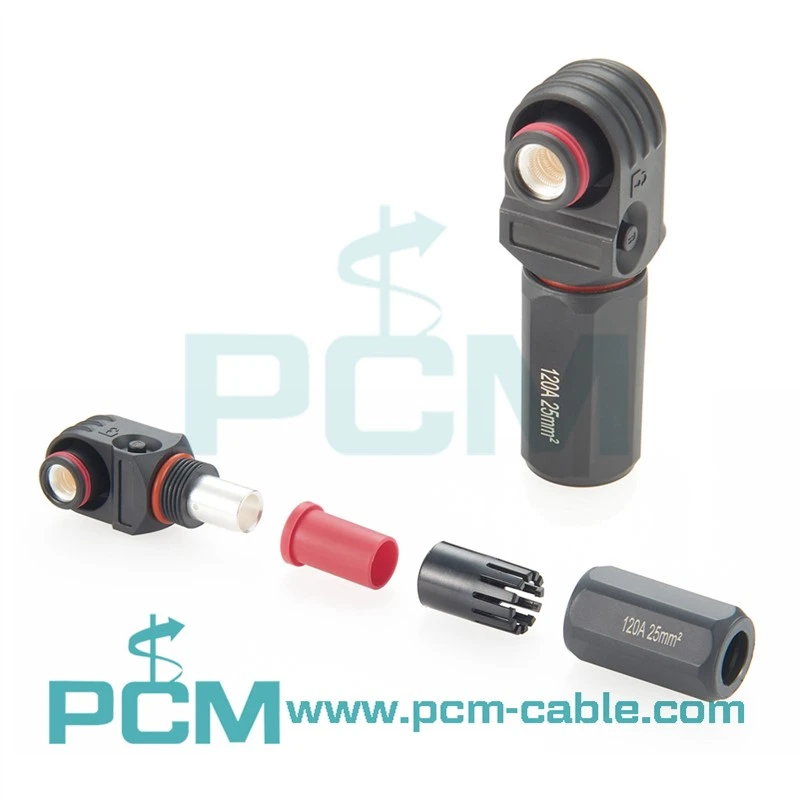 120A Battery Energy Storage Connector Black 1000V DC IP67 120A Battery Energy Storage Connector Black 1000V DC IP67
