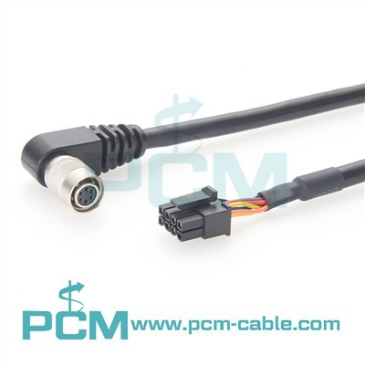 Câble d'E/S de caméra Hirose HR10A vers Molex Micro-Assemblage de câbles Fit 3.0