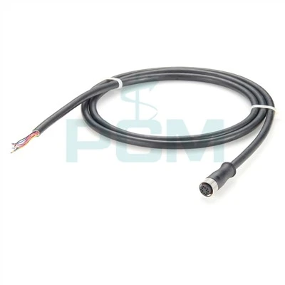 Câble à broches M16 12 pour contrôleur intelligent à fréquence variable VF, shunt horizontal
