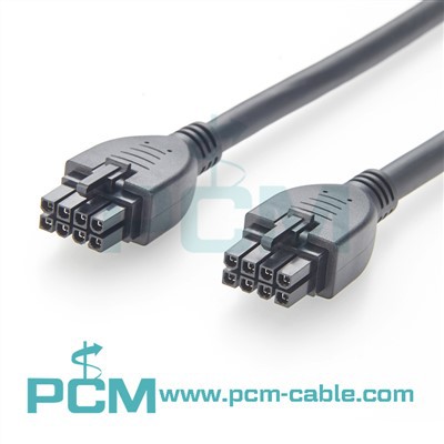 Ensembles de câbles surmoulés Mini-Fit Jr. OTS, 8 circuits