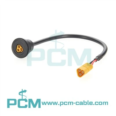 Conception de montage du panneau de câble du connecteur MT60