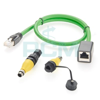 Câble Ethernet industriel haute flexibilité Profinet RJ45 vers RJ45 avec chaîne porte-câble