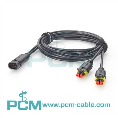 Répartiteur en Y 3 pôles TYCO AMP SUPERSEAL avec câble
